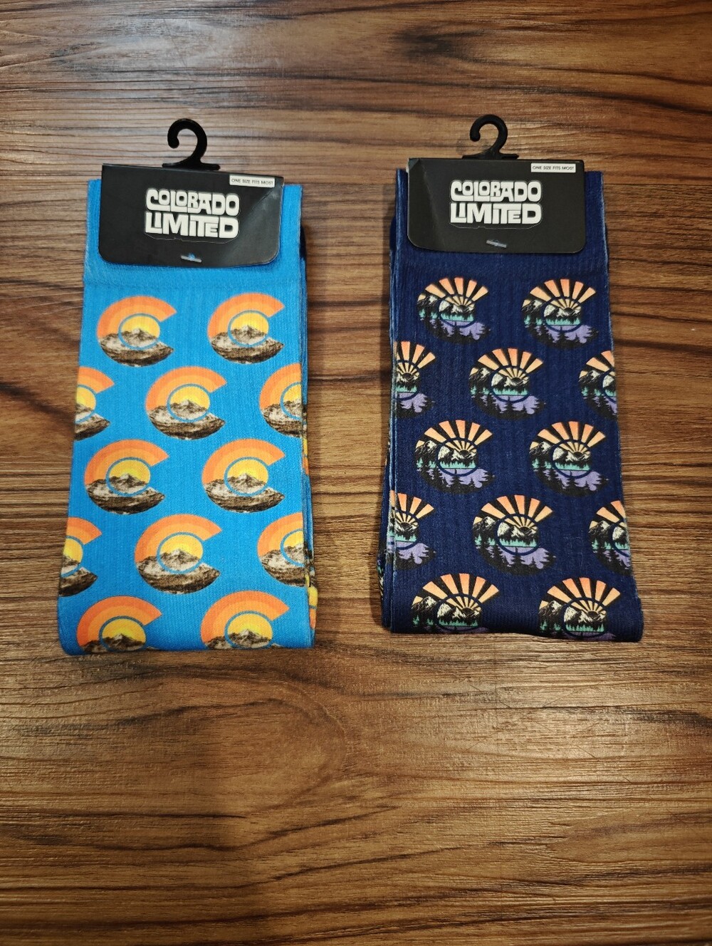 Colorado Limited Adult Crew Socks One Size Fits Most